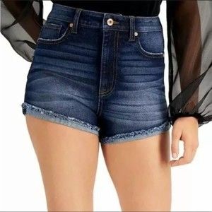 Kendall + Kylie The Drifter High Rise Shorts Size 0
